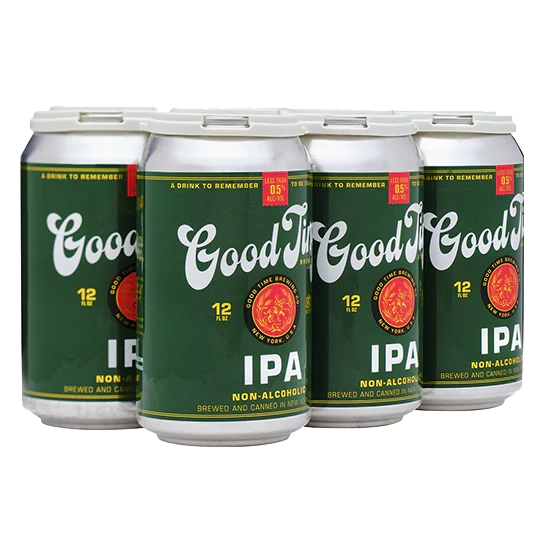 6 Pack of Good Time Brewing's NA IPA