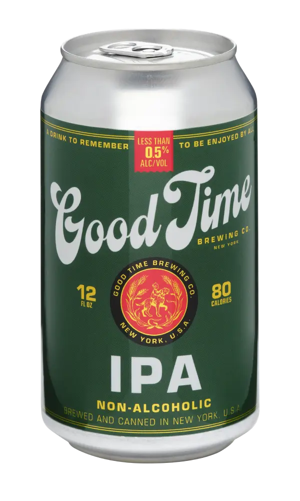 Can of Good Time Brewing's Non Alcoholic IPA