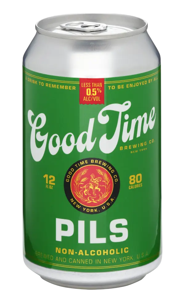 Can of Good Time Brewing's Non Alcoholic Pils