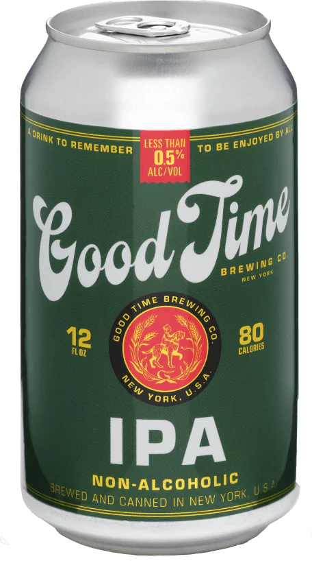 Single can of Good Time Brewing Co's IPA